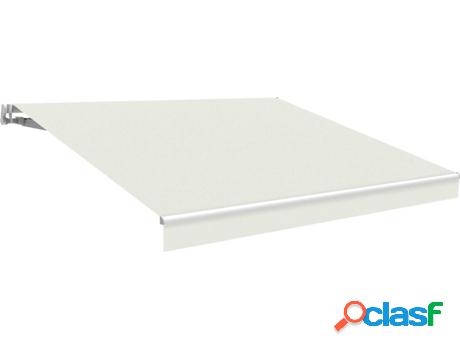 Toldo Manual WASABI (Blanco y Arena - 2,5x2)