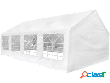 Toldo VIDAXL (Blanco - Tela - 800x400 cm)