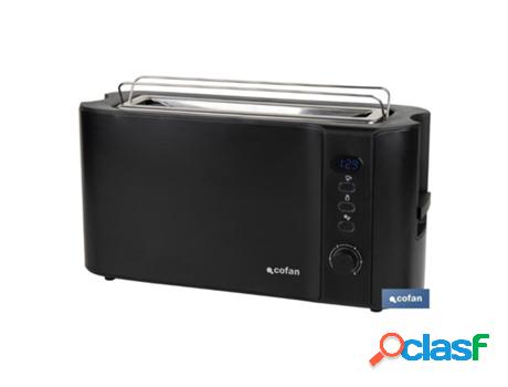 Tostador 1 ranura modelo centeno negro mate pantalla led 38
