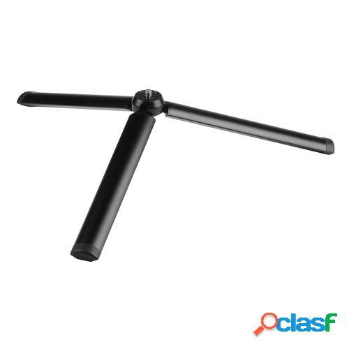 Trípode de mesa de video de aluminio de 8 cm con interfaz