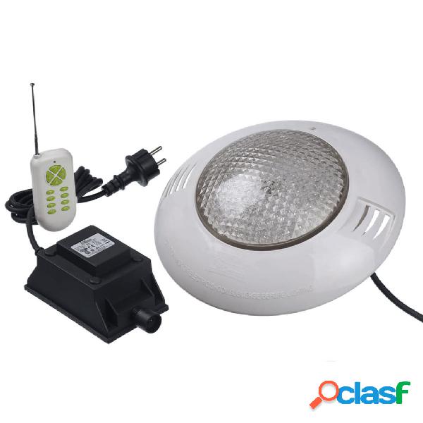Ubbink Foco de piscina con control remoto 406 LED multicolor
