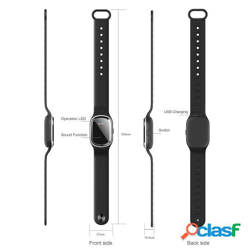 Ultrasonido repelente de mosquitos pulsera anti plagas de