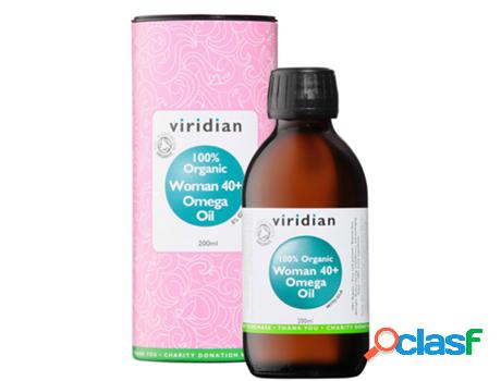 Viridian 100% Organic Woman 40+ Omega Oil 200ml