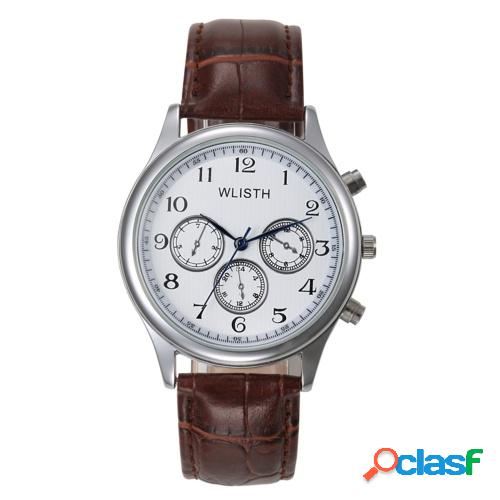 WLISTH P603 Elegant Noble Men Quartz Watch Business Casual