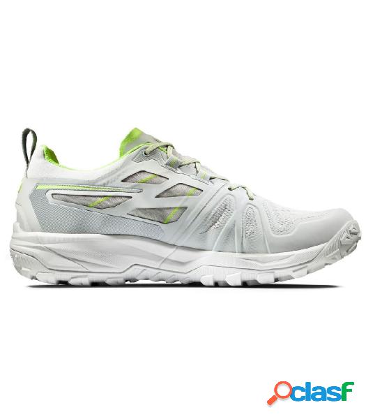 ZAPATILLAS MAMMUT SAENTIS LOW GTX HOMBRE ICE GRAY-HIGHLIME