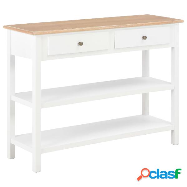 vidaXL 280029 Sideboard White 110x35x80 cm MDF