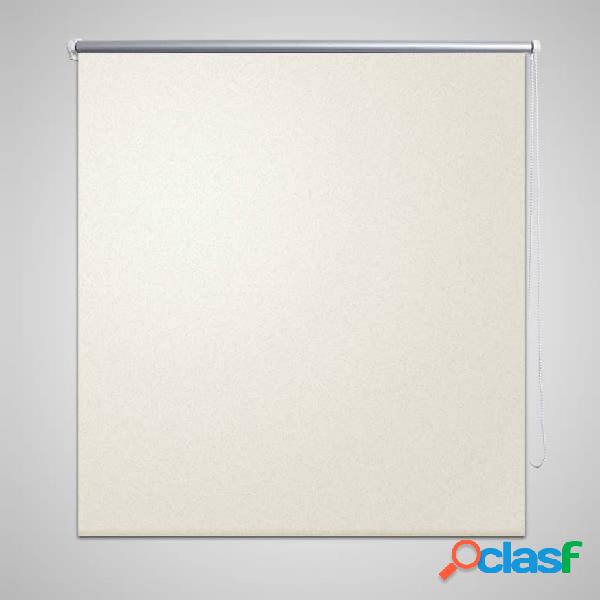 vidaXL Estor Persiana Enrollable 80 x 175cm De Color Crema