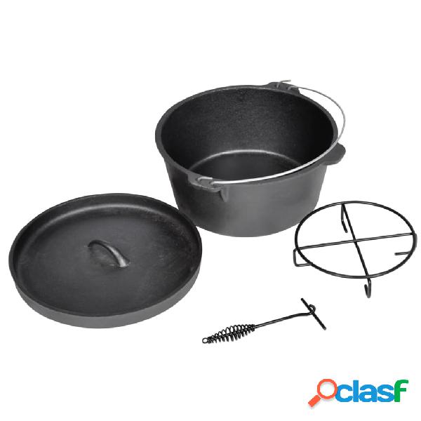 vidaXL Horno Holandés Olla De Cocinar 9Qt