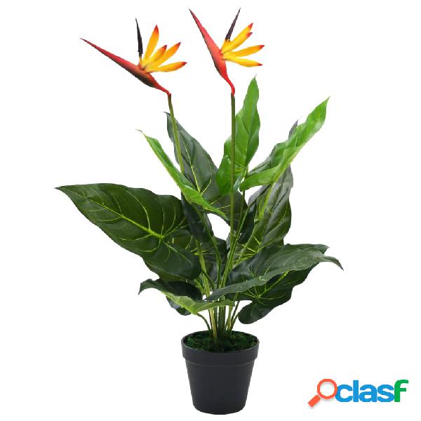 vidaXL Planta strelitzia reginae ave del paraíso artificial