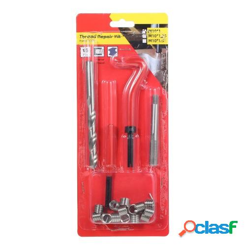 20 Uds Kit de inserción de reparación de rosca métrica M5