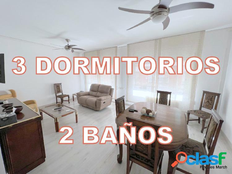 3 DORMITORIOS 2 BAÑOS