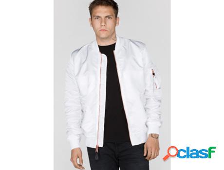 Abrigo ALPHA INDUSTRIES Hombre (S - Blanco)