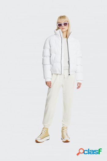 Abrigo polinesia puffy basico mujer