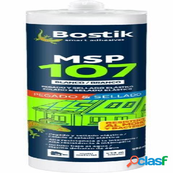 Adhesivo Sellador Polimero Cartucho 290 Ml Negro Msp 107