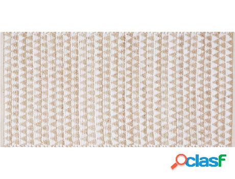Alfombra Tunceli (Beije - Algodón -80x150x1 cm)