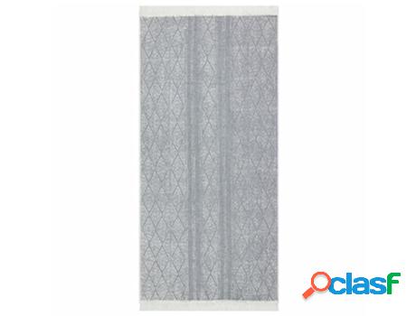 Alfombra VIDAXL (Gris - Algodón - 100 X 200 Cm)