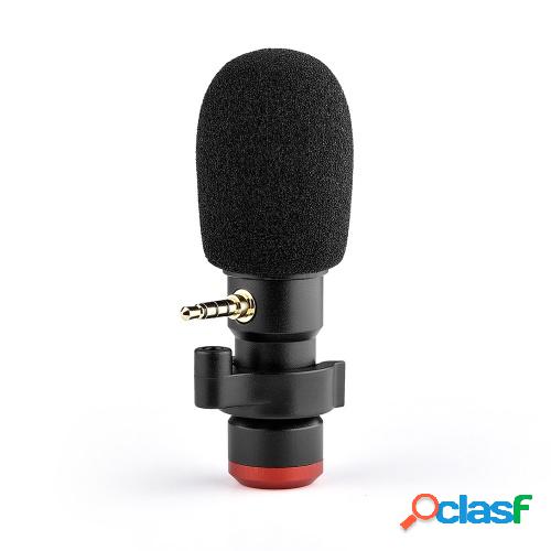 Andoer MIC06 Mini Plug-in Smartphone Micrófono Mic 3.5mm