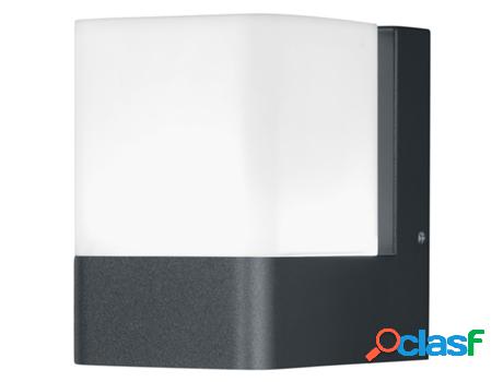 Aplique de Pared LEDKIA (Gris - - 10 W - Aluminio - Pc)