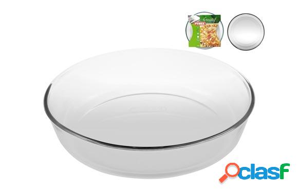 Bandeja Vidrio Horno Pyrex Redondo 25cm