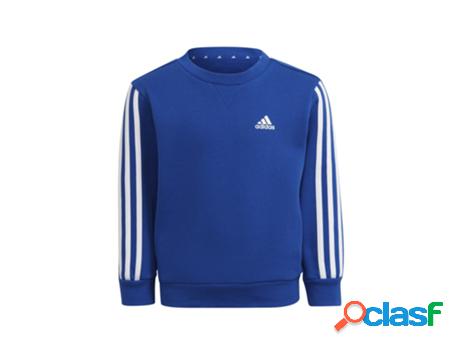 Blusa Para Niños Adidas Essentials 3-Stripes Crewneck (Tam: