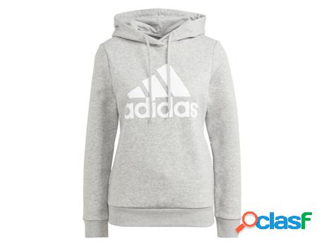 Blusa con Capuz Feminino Adidas Essentials Logo Fleece (Tam: