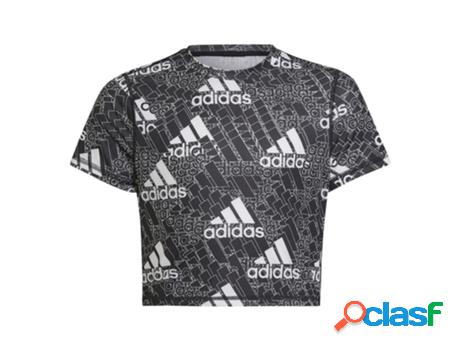 Blusa de Menina Adidas Aeroready Brandlove (Tam: 11-12