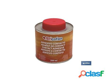 Bote adhesivo contacto bricofan c/pincel (500ml)