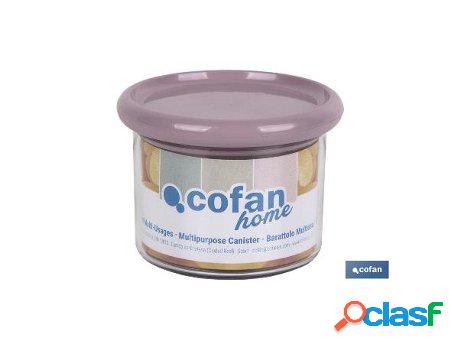 Bote multiusos modelo albahaca rosa palo 1l 11x15cm caja 6