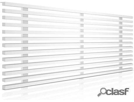 Cabecero de Cama PEJECAR Oslo (Blanco - Madera de Piño -