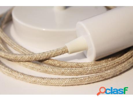 Cable textil para pantalla de lámpara