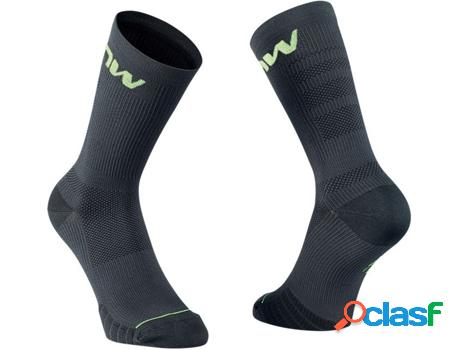 Calcetines NORTHWAVE Calcetine Extreme Amarillo Fluo- Negro