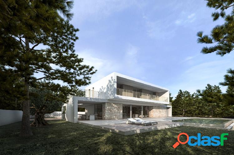 Calpe: Villa moderna de nueva construcción con mucha