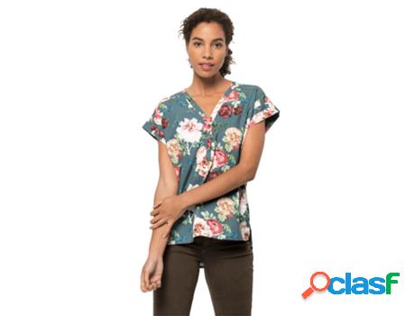 Camisa JACK WOLFSKIN Mujer (Multicolor - XS)