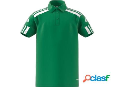 Camisa Pólo Infantil Adidas Squadra 21 (Tam: 13-14 Años)