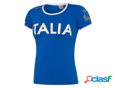 Camiseta Abanico Mujer Italie Rugby 2017-2018 (Tam: S)