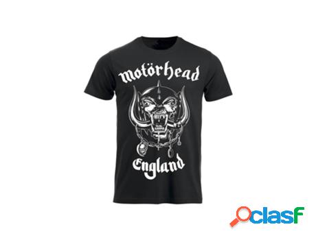 Camiseta MOTÖRHEAD England Infantil (Negro - Algodón -