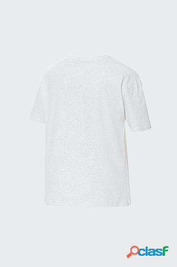 Camiseta new balance ut21503 sah white hombre
