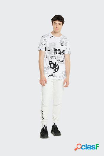 Camiseta polinesia japonesa all over hombre