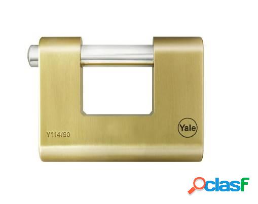 Candado Seguridad Arco Rectangular 90Mm Laton Yale