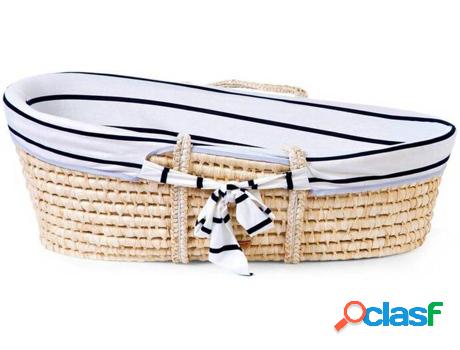 Capazo CHILDHOME Marino con Colchón (Multicolor - 84x47x29