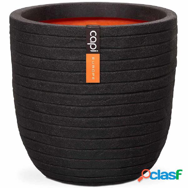 Capi Macetero Nature Row KBLRO932 negro 35x34 cm