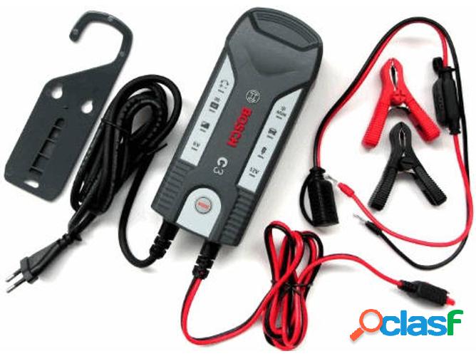 Cargador de Batería BOSCH C3 6/12 V Negro