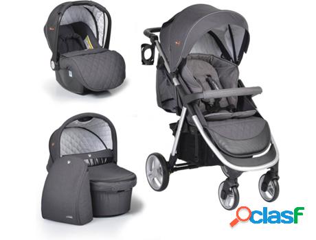 Carrito de Bebé Trio MONI Noble Grey
