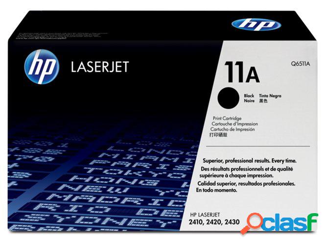 Cartucho de tóner original LaserJet HP 11A negro para