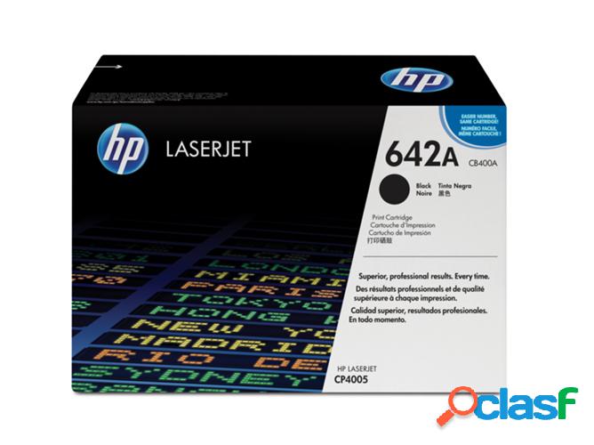 Cartucho de tóner original LaserJet HP 642A negro para