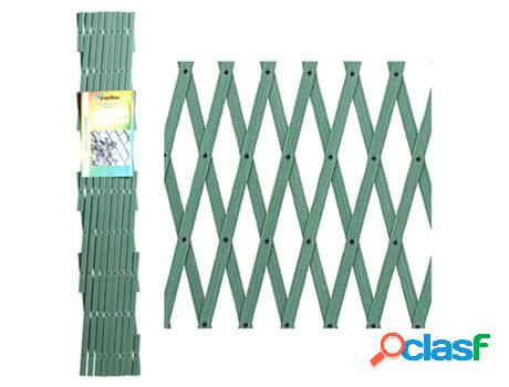 Celosia pvc verde extensible 2x1 metros.