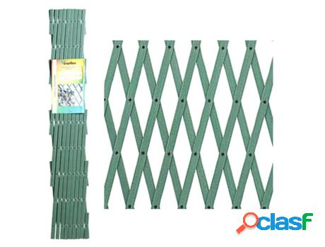 Celosia pvc verde extensible 3x1 metros.