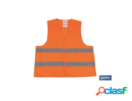 Chaleco reflectante naranja