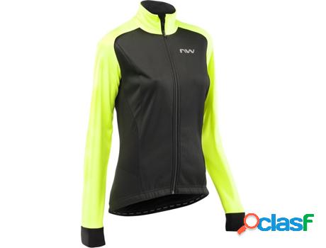 Chaqueta NORTHWAVE Blade Negro Fore Verde (L)