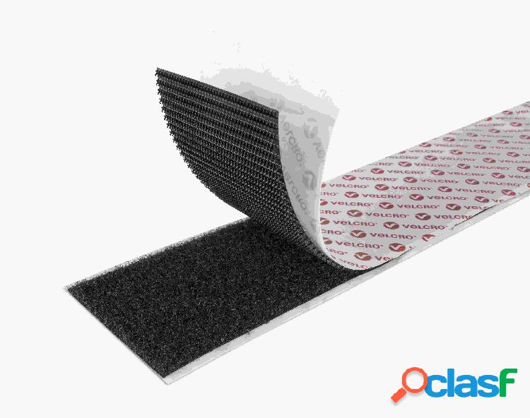 Cinta Adhesiva Extra Fuerte 50Mmx 5Mt Negro Velcro